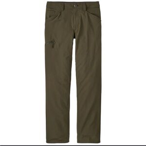 Patagonia Men’s Hiking Quandary Pants Basin Green Size Small